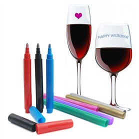 CNYMANY 8 pièces Marqueurs pour Verres à Vin