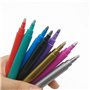 CNYMANY 8 pièces Marqueurs pour Verres à Vin, Effaçable Lavable Marqueur Name It Stylos pour Verrerie Fenêtre - 8 couleurs