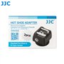 JJC Griffe pour Flash avec Prises de Synchronisation PC et Port Mini Phono 3,5 mm - Support pour Appareils Photo Reflex Numériqu