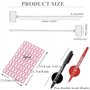 175 pièces nylon câble zip liens étiquettes marqueur Verrouillage Automatique avec 264 étiquettes Blanches et 2 pièces pour la G