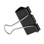 Lot de 24 Pinces à documents 41mm Boîte de Pinces à papier multi-fonctions Binder Clips Papier Métal Pince à Dessin pour Notes F