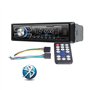 DONGMAO Autoradio 12V-24V OLED Écran Couleur Bluetooth FM Turner Aux-in Prise en Charge Bluetooth USB/Lecteur de Cartes SD/MMC L