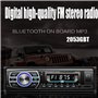 DONGMAO Autoradio 12V-24V OLED Écran Couleur Bluetooth FM Turner Aux-in Prise en Charge Bluetooth USB/Lecteur de Cartes SD/MMC L