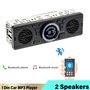 DONGMAO 1 din AV252 Autoradio Bluetooth Mains Libres stéréo FM intégré 2 Haut-parleurs Prend en Charge la Lecture Audio USB SD A