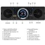 DONGMAO 1 din AV252 Autoradio Bluetooth Mains Libres stéréo FM intégré 2 Haut-parleurs Prend en Charge la Lecture Audio USB SD A
