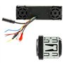 DONGMAO 1 din AV252 Autoradio Bluetooth Mains Libres stéréo FM intégré 2 Haut-parleurs Prend en Charge la Lecture Audio USB SD A