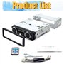 WEPARTICULAR Autoradio avec Bluetooth intégré 2 Haut-parleurs Lecture Audio 1 autoradio Din Lecteur Audio MP3 Bluetooth Mains Li