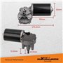 maXpeedingrods 24V/45W DC Motoréducteur Moteur Electrique de Vitesse avec Faible Bruit Grande Vitesse