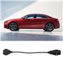 be in your mind Câble de Connexion Diagnostic de Voiture 38 Broches Mâle OBD1 vers 16 Broches Femelle OBD2 Compatible avec Merce
