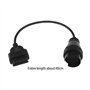 be in your mind Câble de Connexion Diagnostic de Voiture 38 Broches Mâle OBD1 vers 16 Broches Femelle OBD2 Compatible avec Merce