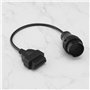 be in your mind Câble de Connexion Diagnostic de Voiture 38 Broches Mâle OBD1 vers 16 Broches Femelle OBD2 Compatible avec Merce