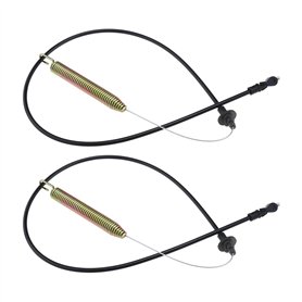 Be In Your Mind 2 Pièces Câbles d'embrayage de Rechange pour Tracteur Compatible avec Husqvarna 175067 169676 532169676 53217506