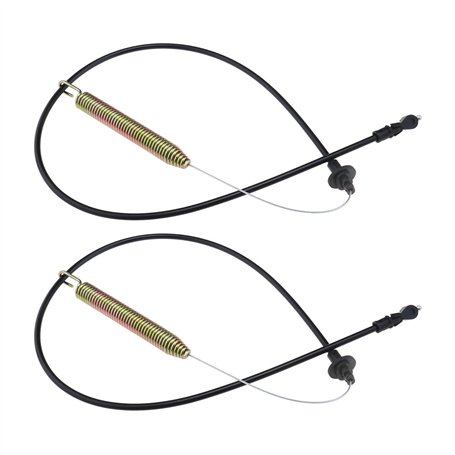 Be In Your Mind 2 Pièces Câbles d'embrayage de Rechange pour Tracteur Compatible avec Husqvarna 175067 169676 532169676 53217506