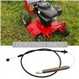 Be In Your Mind 2 Pièces Câbles d'embrayage de Rechange pour Tracteur Compatible avec Husqvarna 175067 169676 532169676 53217506