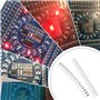 Be In Your Mind 3 Ensembles de Planches de Pratique de Soudage SMD NE555 CD4017 Planche de Pratique de Soudure SMD Rotative à LE