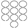 Be In Your Mind 10 Lot Segments de Piston pour Tronçonneuse 50mm X 1