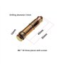 Be In Your Mind Lot de 12 Boulons d'expansion Trois Parties M6 X 50 Mm - Ancrage Bouclier - Ancrage Robuste Zinc Plaqué 12 Mm Di