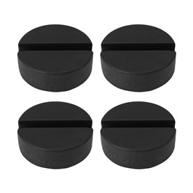 Be In Your Mind 4pcs Patins Levage en Caoutchouc à Fente de 75mm Capacité de 2 Tonnes Fente 10x10mm pour Support de Levage Véhic