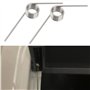 Be In Your Mind 2pcs Ressorts de Torsion à Double Jambe en Acier Inoxydable 5,5 Spires Ressort Gauche Diamètre de Fil de 1,8 Mm 