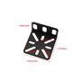 be in your mind 2pcs Kit de Montage en Rack Réglable pour Commutateur Distance de Trou Réglable 13-35 Mm Compatible avec Buffalo
