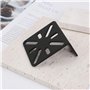 be in your mind 2pcs Kit de Montage en Rack Réglable pour Commutateur Distance de Trou Réglable 13-35 Mm Compatible avec Buffalo