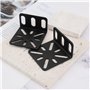 be in your mind 2pcs Kit de Montage en Rack Réglable pour Commutateur Distance de Trou Réglable 13-35 Mm Compatible avec Buffalo