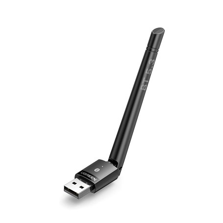 UGREEN Dongle Bluetooth 5.3 Antenne Haute Portée Clé Adaptateur USB pour PC Ordinateur Windows 11 10 8.1 Compatible avec Écouteu