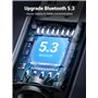 UGREEN Dongle Bluetooth 5.3 Antenne Haute Portée Clé Adaptateur USB pour PC Ordinateur Windows 11 10 8.1 Compatible avec Écouteu