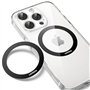 UGREEN 2 Pièces Anneaux Métalliques Compatible avec MagSafe Anneau Autocollant Adhésif 3M Épaisseur 0