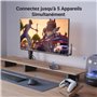 UGREEN Dongle Bluetooth 5.4 Antenne Clé Adaptateur USB pour PC Haute Portée pour Écouteurs Casque Clavier Souris Manette de Jeu 