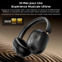 UGREEN Casque Bluetooth sans Fil Sport HiTune Max 5C Hi Res Audio ANC Reduction Active Adaptative de Bruit Casque Musique Blueto