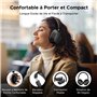 UGREEN Casque Bluetooth sans Fil Sport HiTune Max 5C Hi Res Audio ANC Reduction Active Adaptative de Bruit Casque Musique Blueto