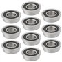 Create idea 10 Lot Roulements à Billes à Bride Double Scellés F688-2RS 8x16x5 Mm Roulements Roue Remplacement Adaptés Aux Outils