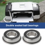 Create idea 10 Lot Roulements à Billes à Bride Double Scellés F688-2RS 8x16x5 Mm Roulements Roue Remplacement Adaptés Aux Outils