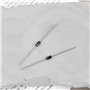 Create idea Lot de 100 Diodes de Redressement Schottky 1N4004 1A 400V DO-41 Diode électronique Au Silicium Adaptée à La Platine 