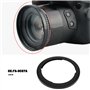 Create idea Bague d'adaptation pour Filtre d'objectif d'appareil Photo 67 Mm FA-DC67A Compatible avec Canon PowerShot SX30 SX40 