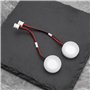 Create idea 10 Disques de Brumisation Ultrasoniques en Céramique de 20 Mm avec Joint D'étanchéité Et Fil 1,70 MHz pour Humidific