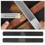 The Lord of the Tools 2pcs 200mm Lime Multifonction 4-en-1 Limes à Bois en Acier à Haute Teneur en Carbone Lime à Râpe de Sculpt