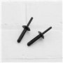 The Lord of the Tools 20Pcs Clips de Garniture de Passage de Roue Attaches à Rivets Aveugles Clip de Fixation de Pare-Chocs en P