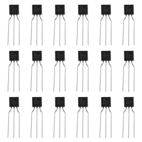 The Lord of the Tools Lot de 200 transistors de puissance Valeurs 2N3906 PNP Transistors de puissance à usage général TO-92 40 V