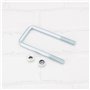 The Lord of the Tools 4 Jeux D'¨¦crous de Boulons en U en Acier Galvanis¨¦ M12x42mm Boulons en U avec ¨¦crou de Plaque Compatibl