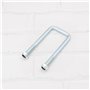 The Lord of the Tools 4 Jeux D'¨¦crous de Boulons en U en Acier Galvanis¨¦ M12x42mm Boulons en U avec ¨¦crou de Plaque Compatibl