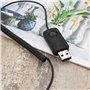 The Lord of the Tools Adaptateur USB Bluetooth Auxiliaire 5.4 pour Voiture avec Prise Jack 3,5 Mm pour Autoradio Casque Filaire 