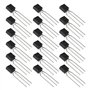 The Lord of the Tools 100pcs Transistors de Puissance Encapsulés en Plastique NPN 2N2222A 2N2222 40 V 0