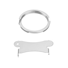 The Lord of the Tools 1 bague d'adaptation pour appareil photo avec clé compatible avec objectif fileté Pentax M42 vers PK KR K
