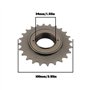 The Lord of the Tools 2pcs Roues Libres à 24 Dents pour Vélo à Vitesse Unique Diamètre Intérieur 34 Mm Diamètre Extérieur 100 Mm