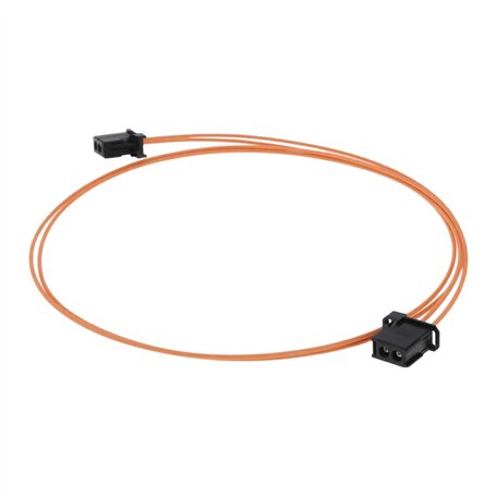 The Lord of the Tools Câble Fibre Optique Most 1 m Adaptateur Mâle pour Navigation Audio Compatible avec BMW Et Compatible avec