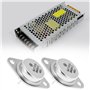 The Lord of the Tools Lot de 4 transistors PNP à 3 120 V 30 A 200 W Pièce de rechange MJ11015 pour amplificateurs de puissance