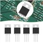The Lord of the Tools Lot de 2 Paires de Transistors Audio MJE15032G MJE15033G TO-220 8 A 250 V 50 W NPN PNP 3 Broches Transisto