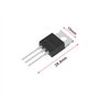 The Lord of the Tools Lot de 2 Paires de Transistors Audio MJE15032G MJE15033G TO-220 8 A 250 V 50 W NPN PNP 3 Broches Transisto